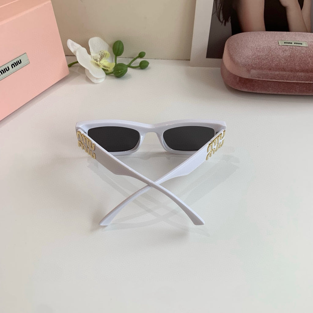 Miu Miu Square Silver Lens Sunglasses for Men & Women - 487564 - detail image 3