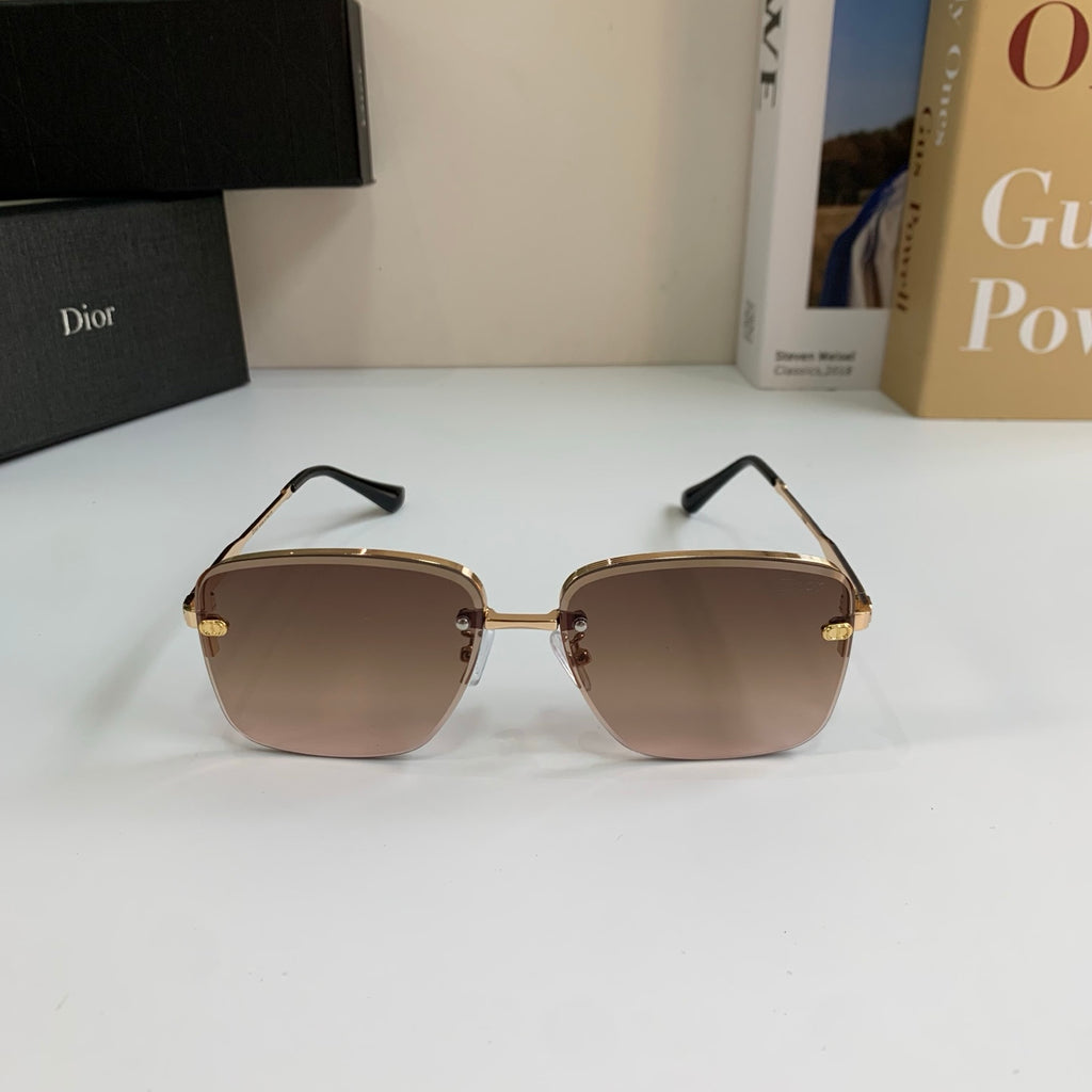 Dior Polarized Metal Fashion Brown Lens Sunglasses for Men & Women - 415492 - detail image 5