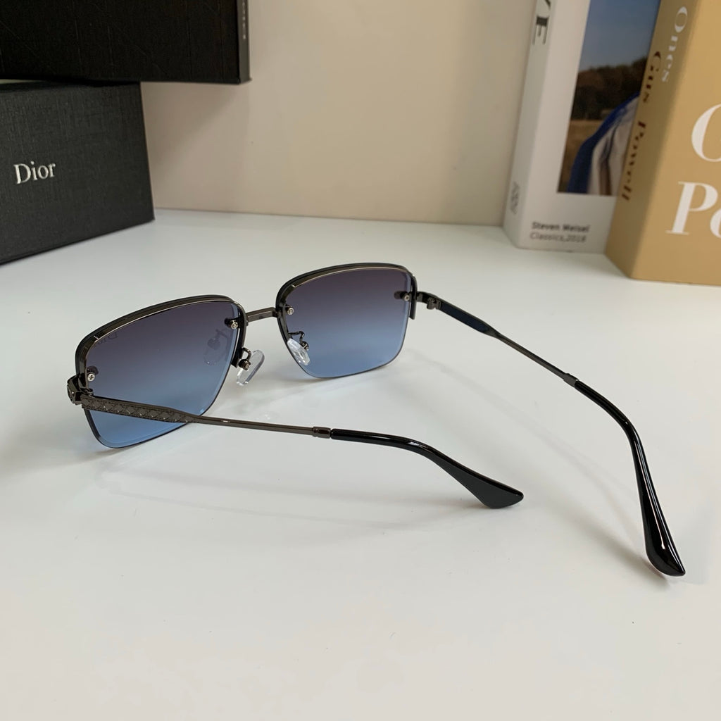 Dior Polarized Metal Fashion Silver Lens Sunglasses for Men & Women - 486762 - detail image 8