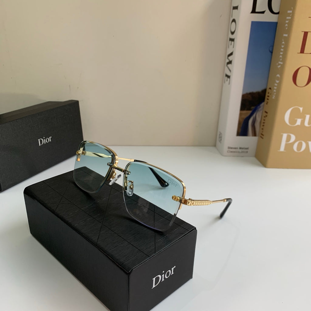 Dior Polarized Metal Fashion Silver Lens Sunglasses for Men & Women - 415495 - detail image 4