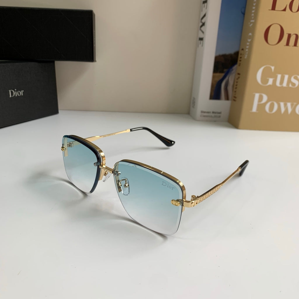 Dior Polarized Metal Fashion Silver Lens Sunglasses for Men & Women - 415495 - detail image 2