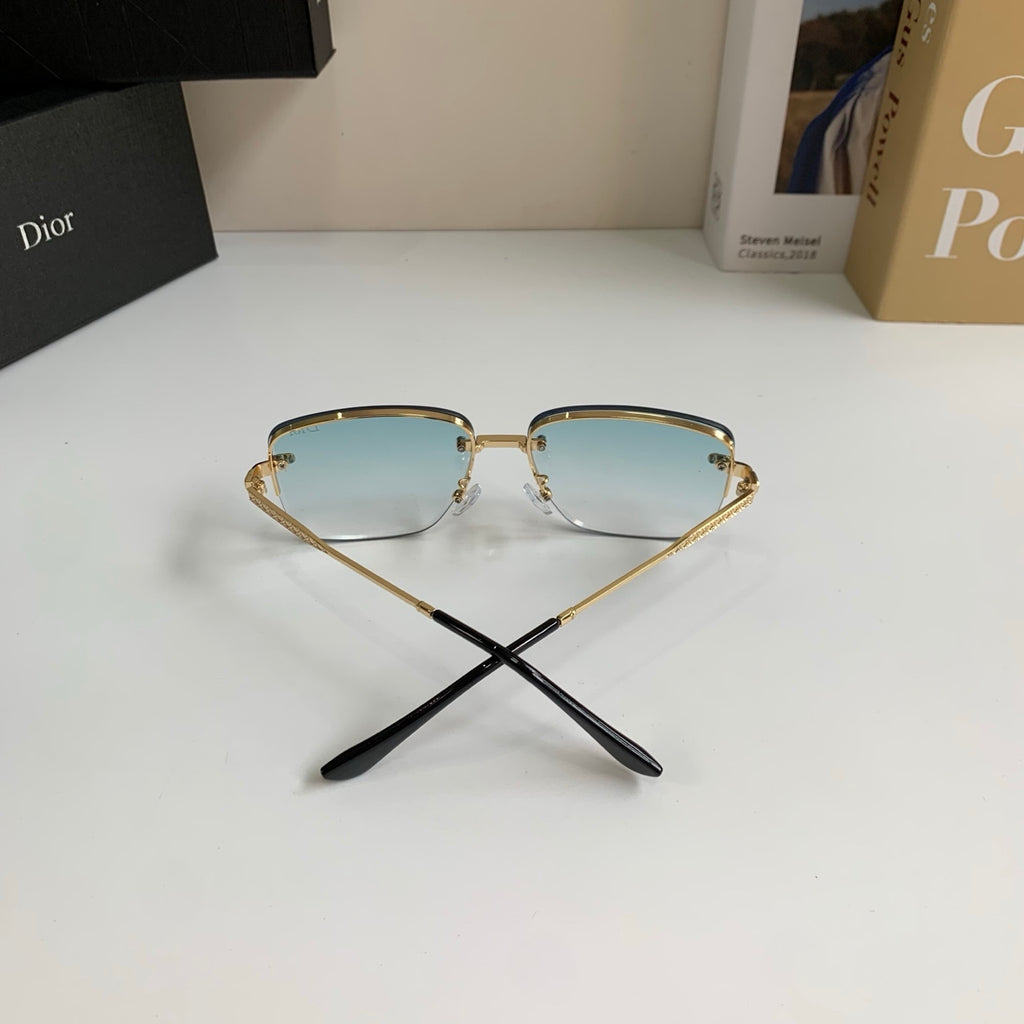 Dior Polarized Metal Fashion Silver Lens Sunglasses for Men & Women - 486764 - detail image 7