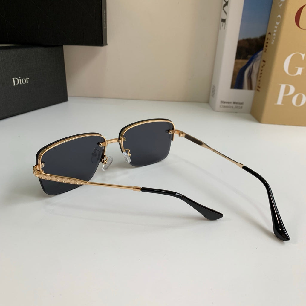 Dior Polarized Metal Fashion Silver Lens Sunglasses for Men & Women - detail image 7