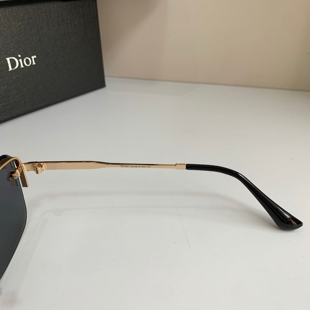 Dior Polarized Metal Fashion Silver Lens Sunglasses for Men & Women - detail image 6