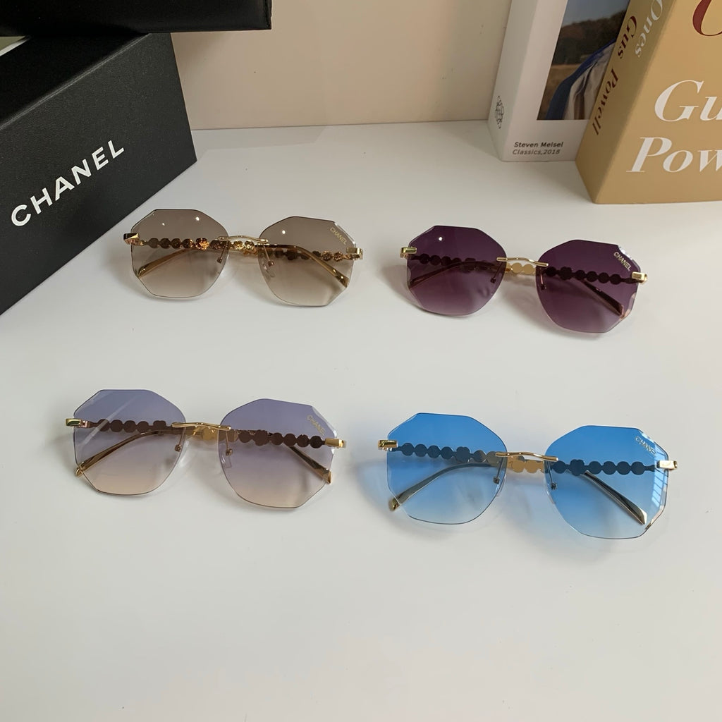 Chanel Fashion Blue Lens Sunglasses for Men & Women - 486515 - detail image 9