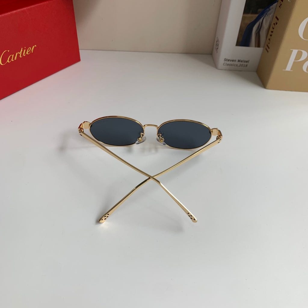 Cartier Cat-Eye Silver Lens Sunglasses for Men & Women - detail image 8