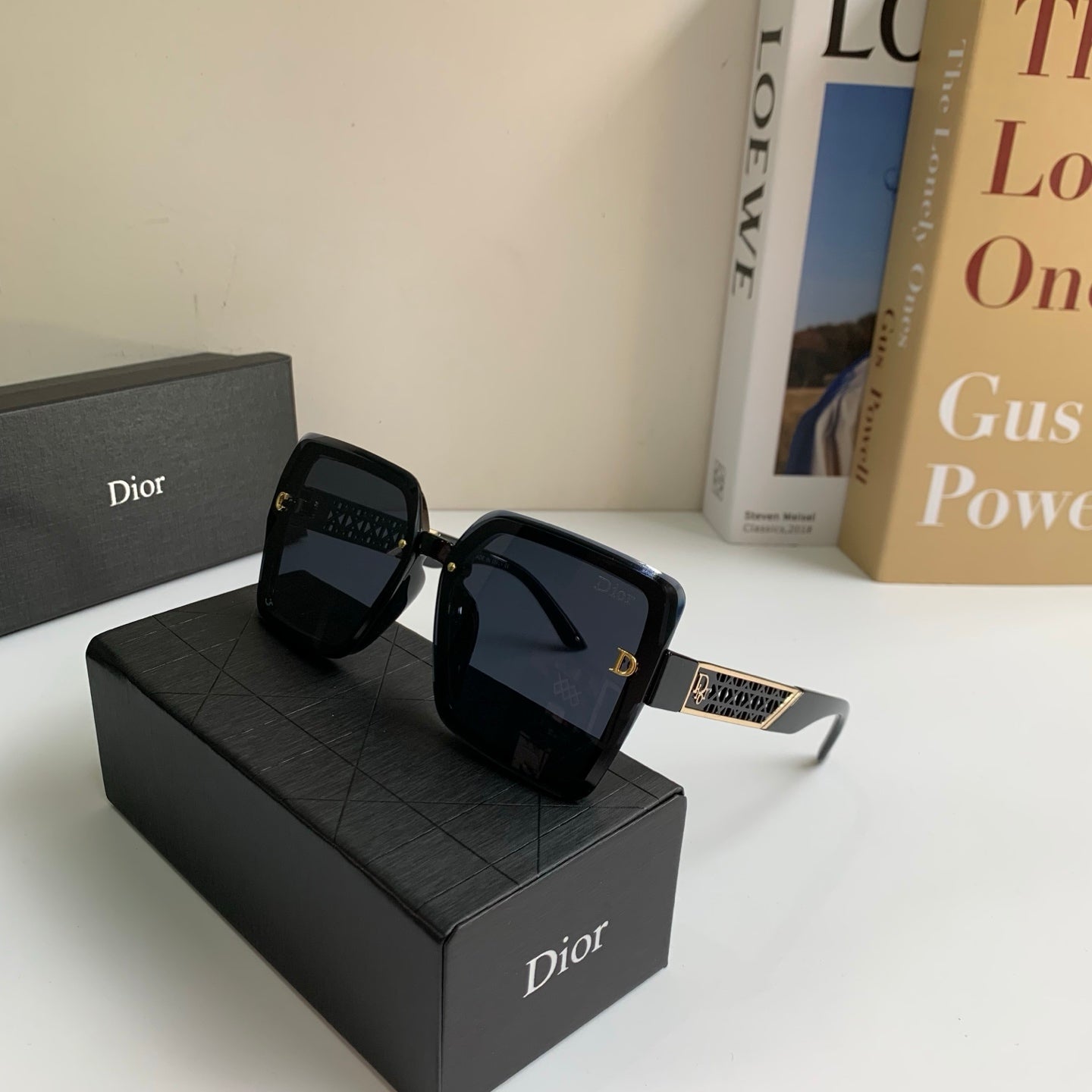 Dior Fashion Black Lens Sunglasses for Men & Women - 415393 - detail image 5