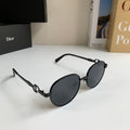Dior Polarized Metal Fashion Black Lens Sunglasses for Men & Women