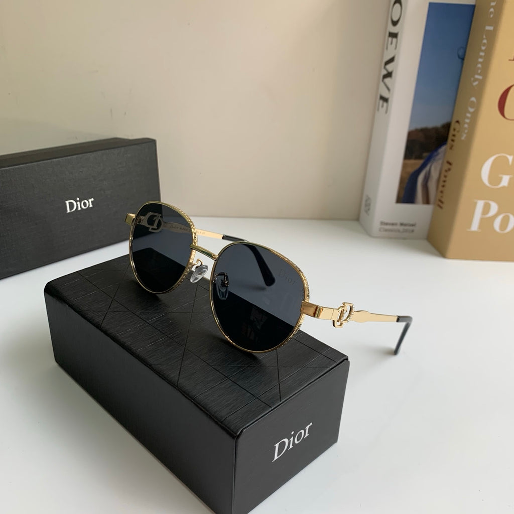Dior Polarized Metal Fashion Silver Lens Sunglasses for Men & Women - 415396 - detail image 5