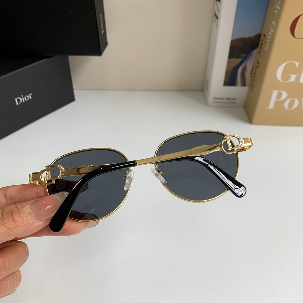 Dior Polarized Metal Fashion Silver Lens Sunglasses for Men & Women - 415396 - detail image 8