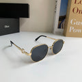 Dior Polarized Metal Fashion Silver Lens Sunglasses for Men & Women - 415396