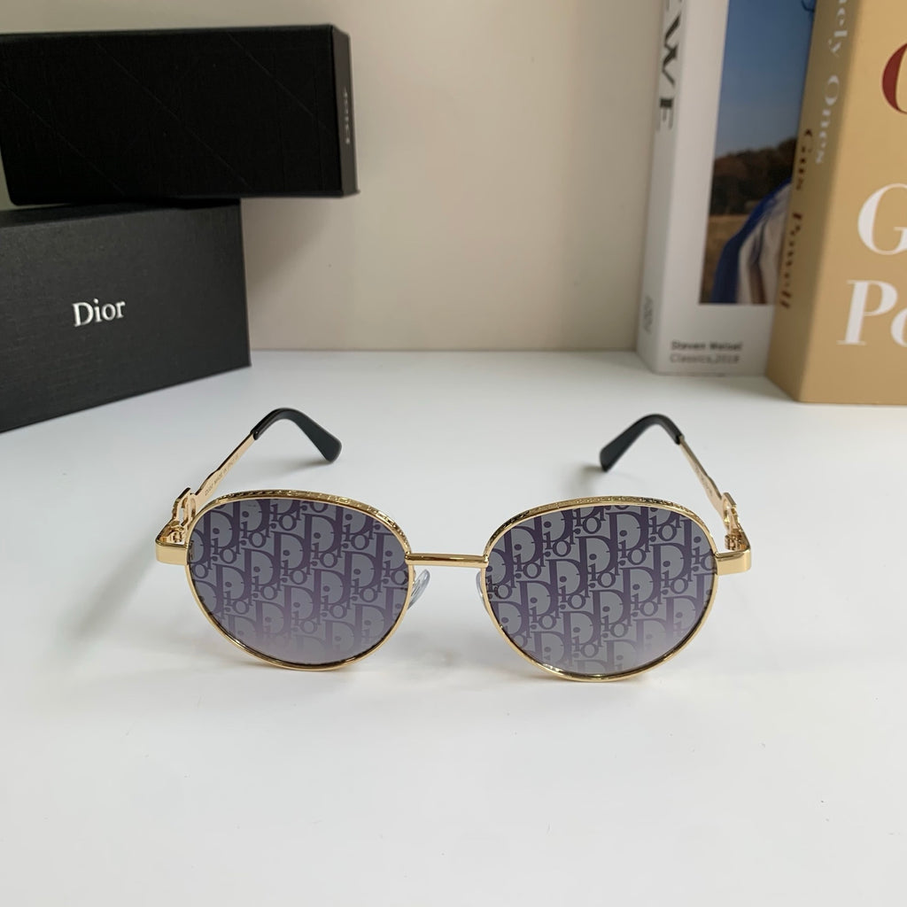 Dior Polarized Metal Fashion Silver Lens Sunglasses for Men & Women - 415397 - detail image 5
