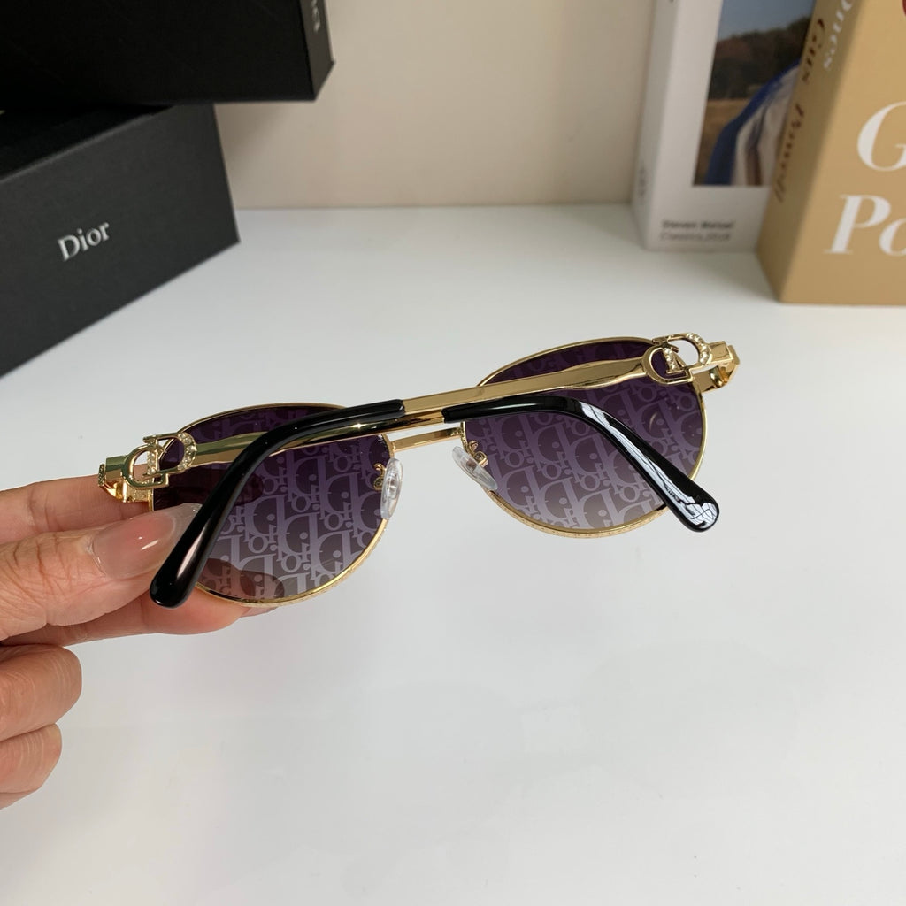 Dior Polarized Metal Fashion Silver Lens Sunglasses for Men & Women - 415397 - detail image 8