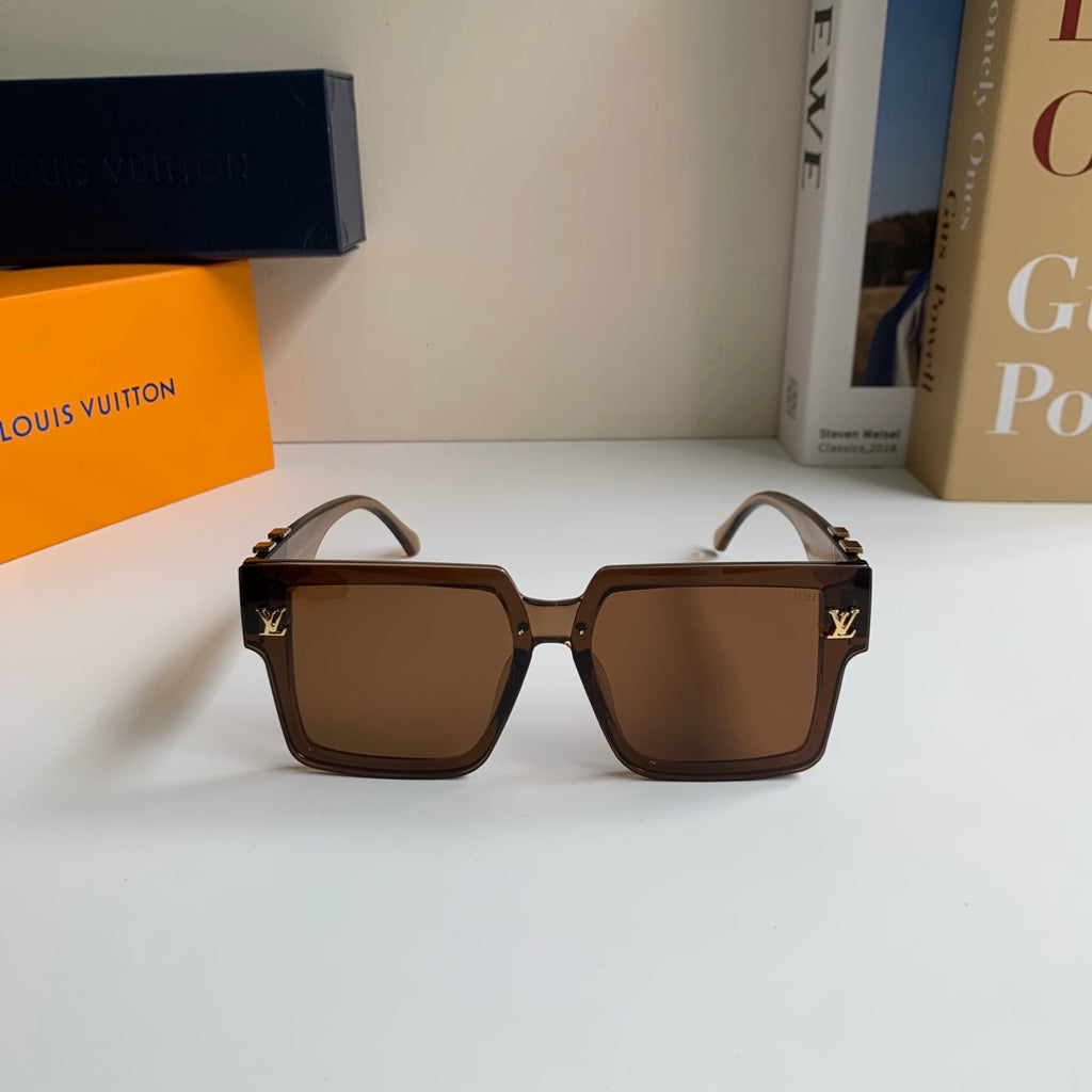 Louis Vuitton Square Brown Lens Sunglasses for Men & Women - 414939 - detail image 3