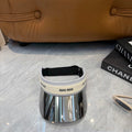 Miu Miu Blue-Light Fashion Silver Sun Visor for Men & Women - 493736