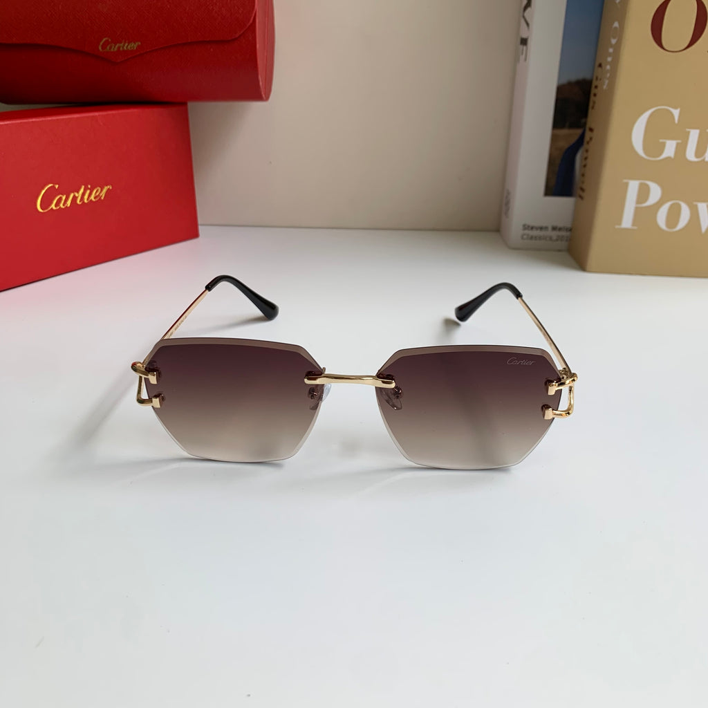Cartier Fashion Red Lens Sunglasses for Men & Women - 432220 - detail image 3