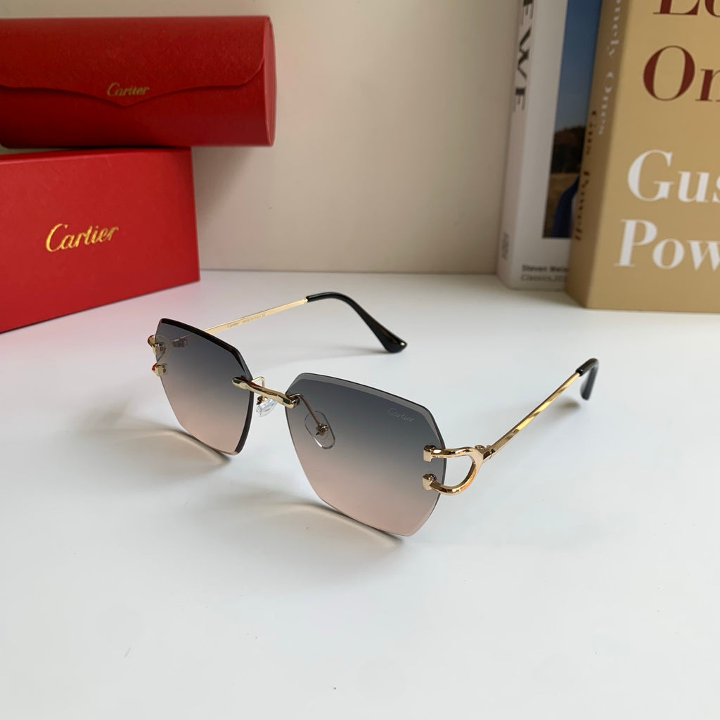 Cartier Fashion Silver Lens Sunglasses for Men & Women - 432223 - detail image 2