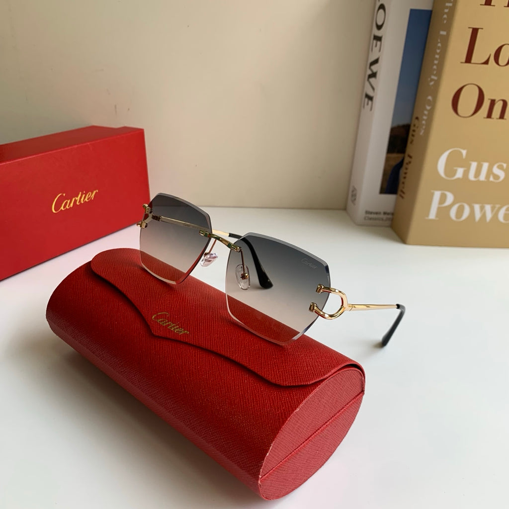 Cartier Fashion Silver Lens Sunglasses for Men & Women - 432223 - detail image 4