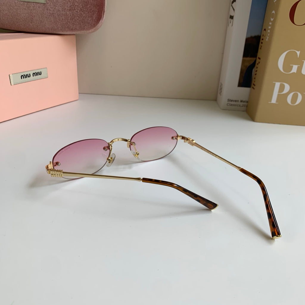 Miu Miu Round Silver Lens Sunglasses for Men & Women - 432590 - detail image 8