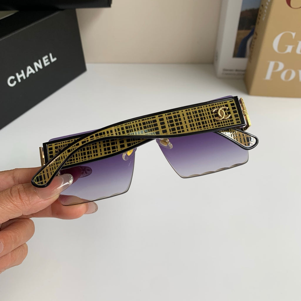 Chanel Square Silver Lens Sunglasses for Men & Women - 431633 - detail image 8