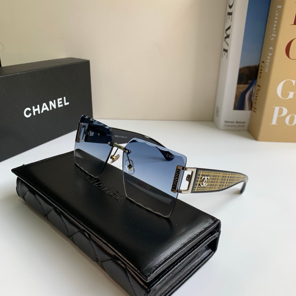 Chanel Square Silver Lens Sunglasses for Men & Women - 431632 - detail image 5