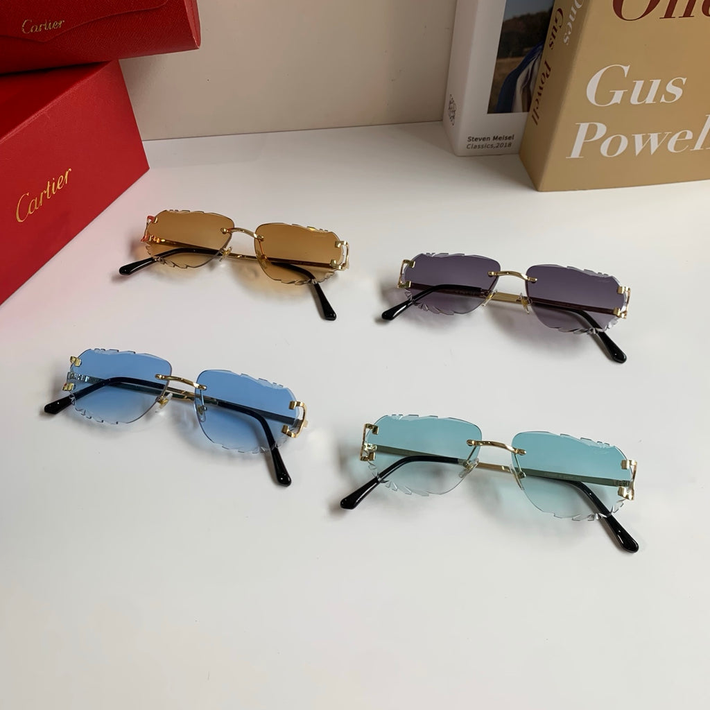 Cartier Fashion Silver Lens Sunglasses for Men & Women - 358567 - detail image 9