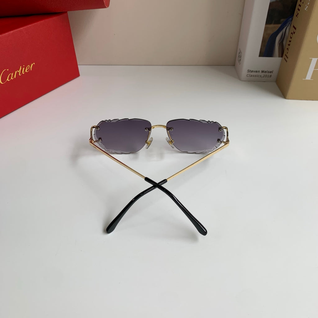 Cartier Fashion Silver Lens Sunglasses for Men & Women - 358566 - detail image 8