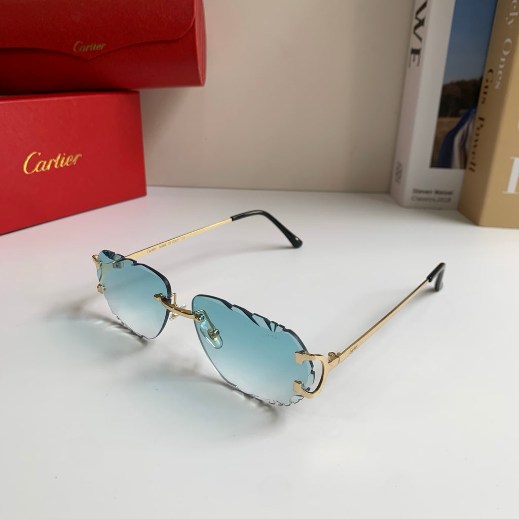 Cartier Fashion Silver Lens Sunglasses for Men & Women - 358567 - detail image 2