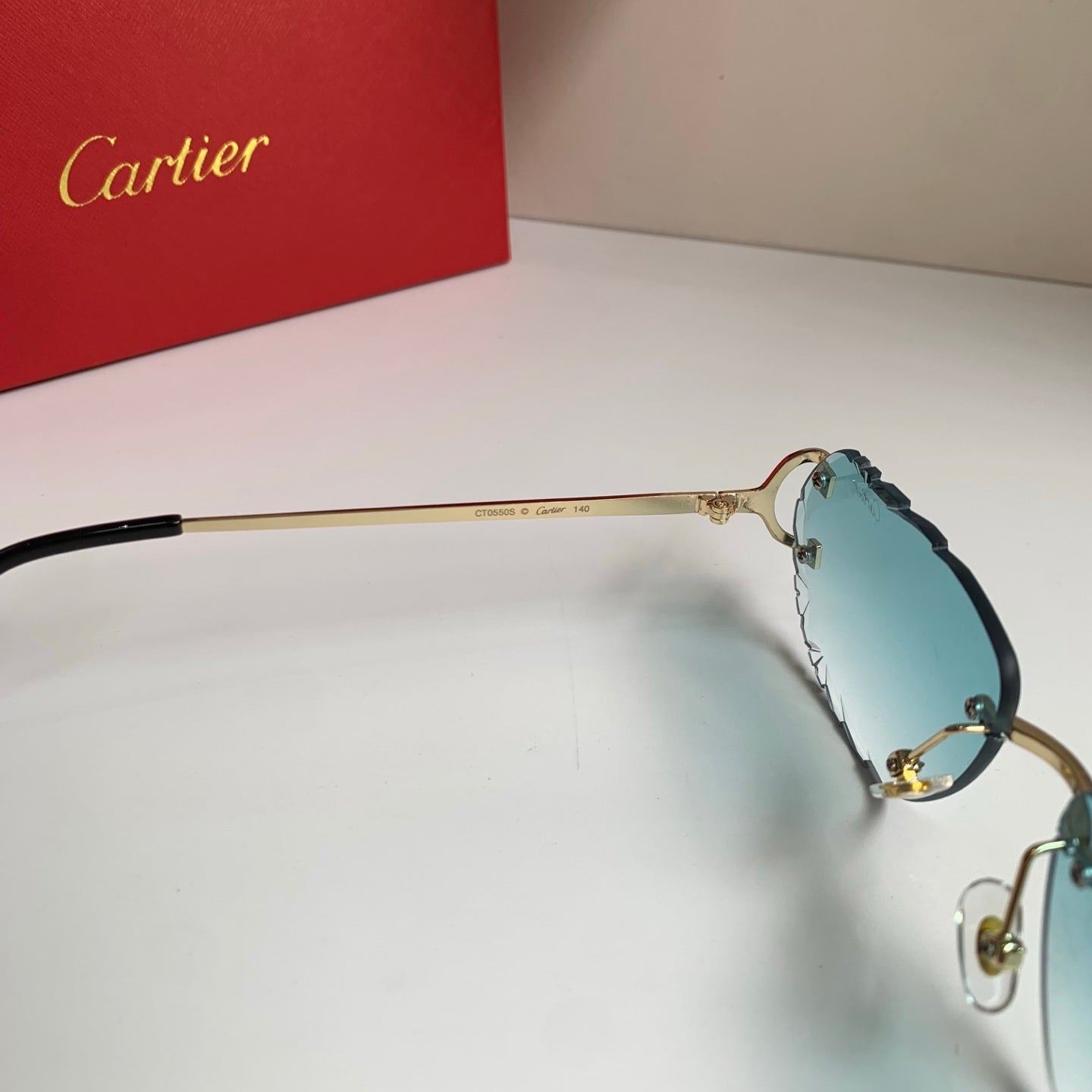 Cartier Fashion Silver Lens Sunglasses for Men & Women - 358567 - detail image 6