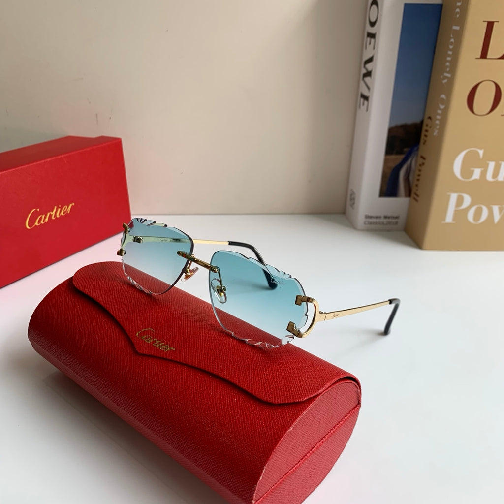 Cartier Fashion Silver Lens Sunglasses for Men & Women - 358567 - detail image 4