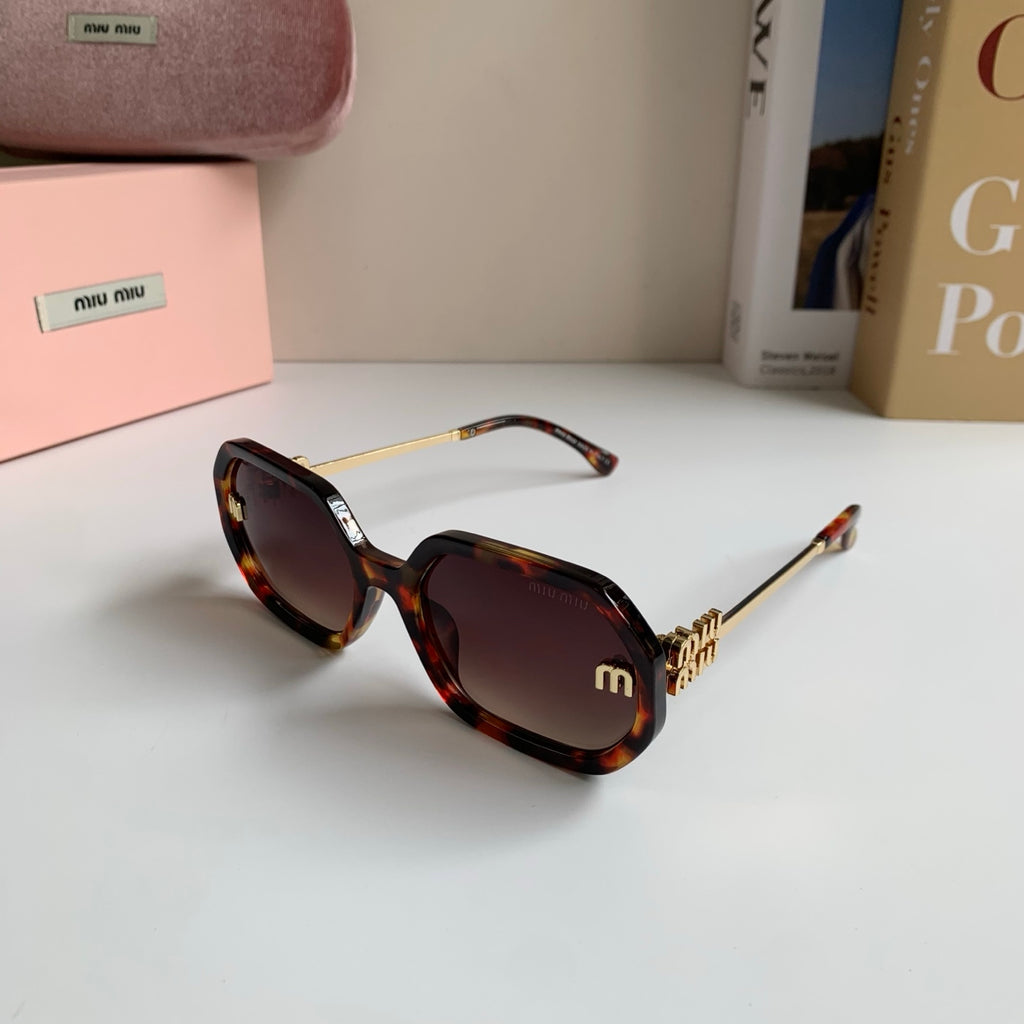 Miu Miu Square Red Lens Sunglasses for Men & Women - 358674 - detail image 2