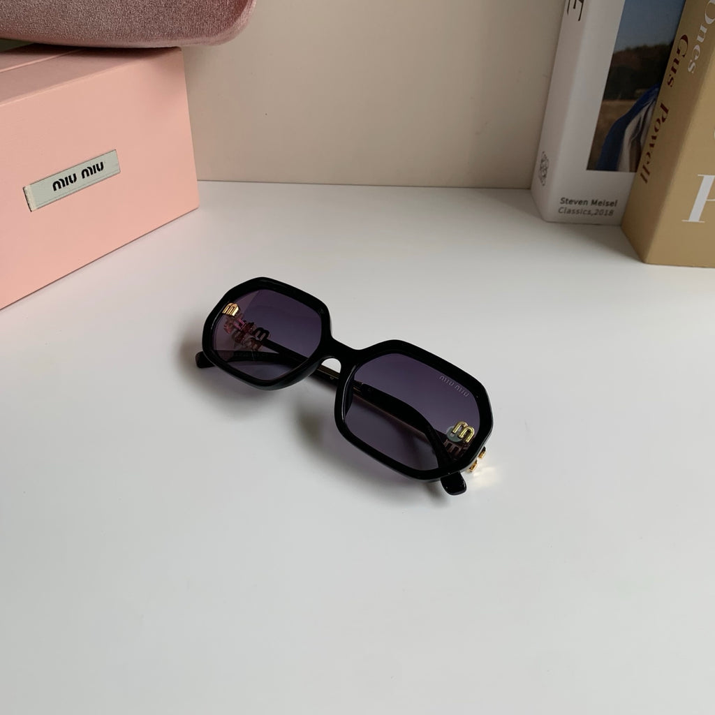 Miu Miu Square Silver Lens Sunglasses for Men & Women - 358675 - detail image 3