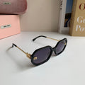 Miu Miu Square Silver Lens Sunglasses for Men & Women - 358675
