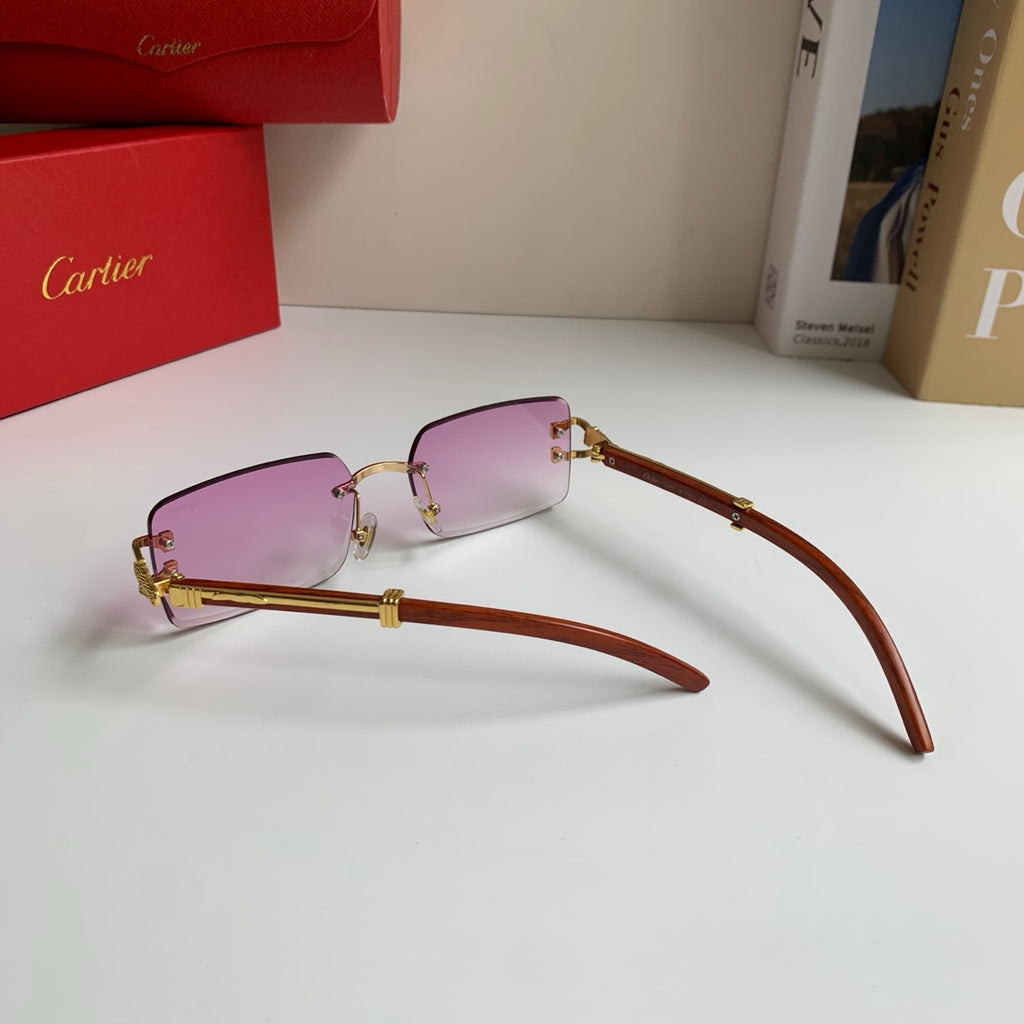 Cartier Fashion Silver Lens Sunglasses for Men & Women - 358499 - detail image 7