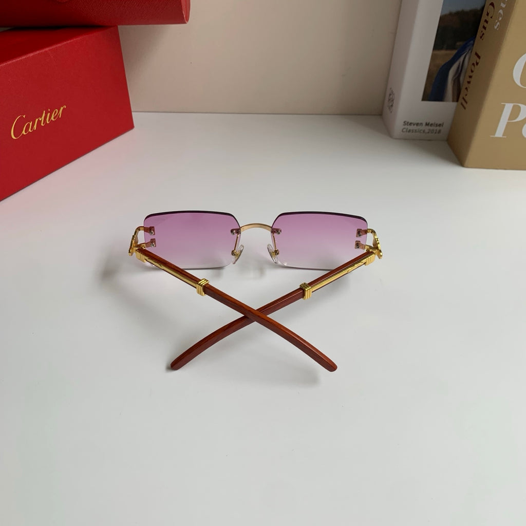 Cartier Fashion Silver Lens Sunglasses for Men & Women - 358499 - detail image 9