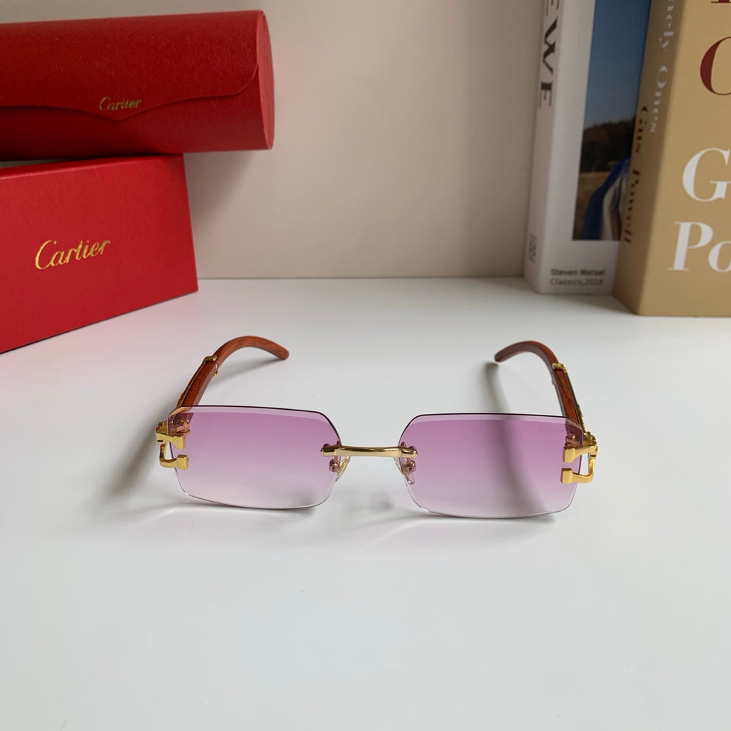 Cartier Fashion Silver Lens Sunglasses for Men & Women - 358499 - detail image 3