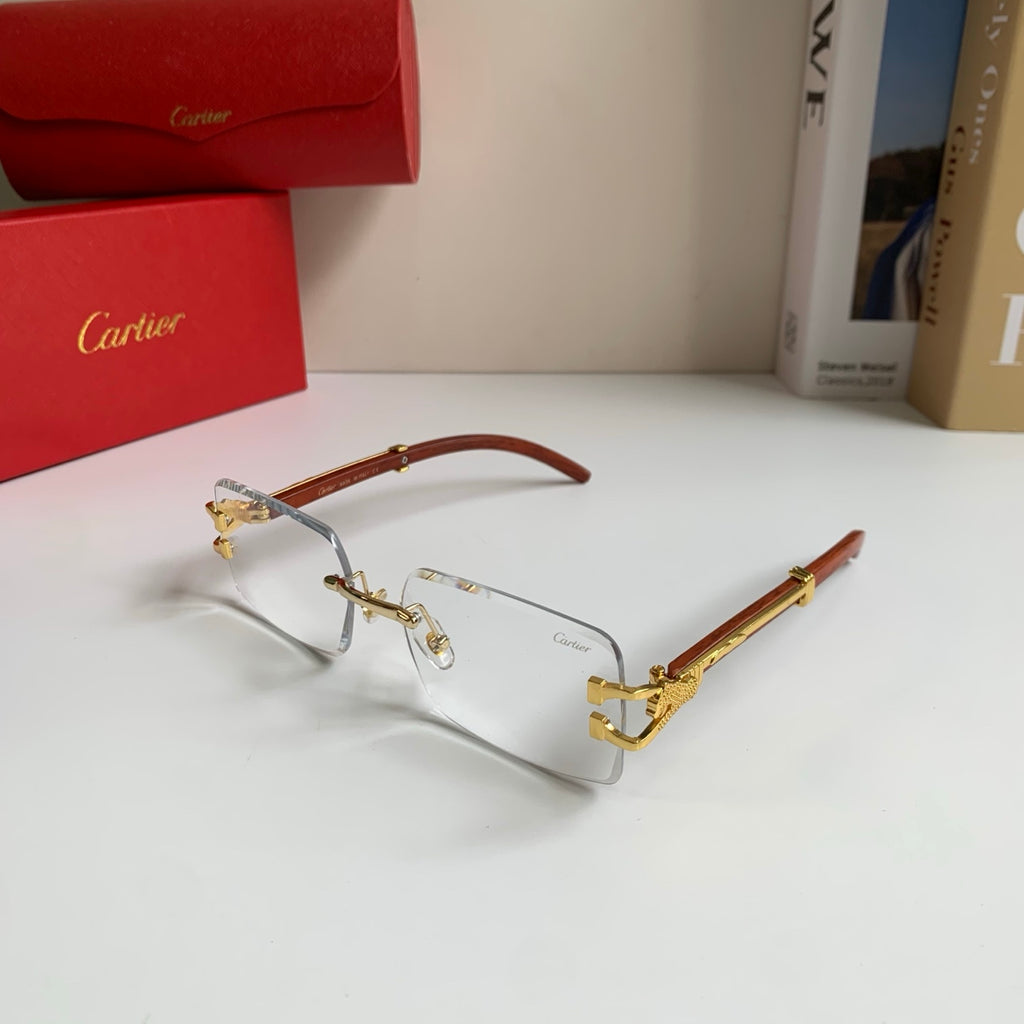 Cartier Fashion Silver Lens Sunglasses for Men & Women - 358500 - detail image 2