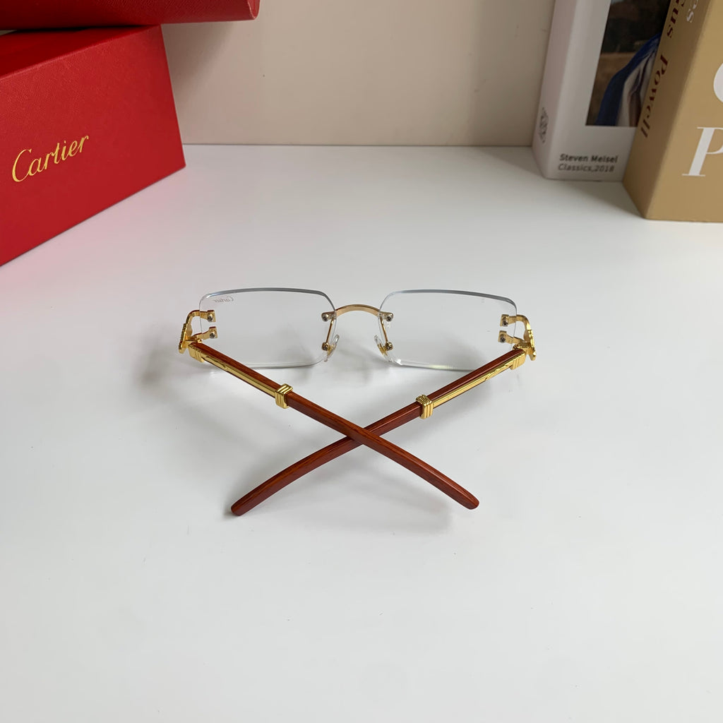 Cartier Fashion Silver Lens Sunglasses for Men & Women - 358500 - detail image 8