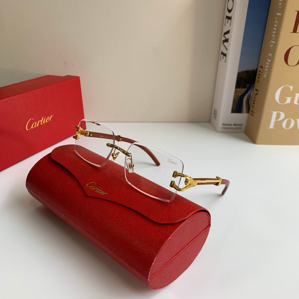 Cartier Fashion Silver Lens Sunglasses for Men & Women - 358500 - detail image 5