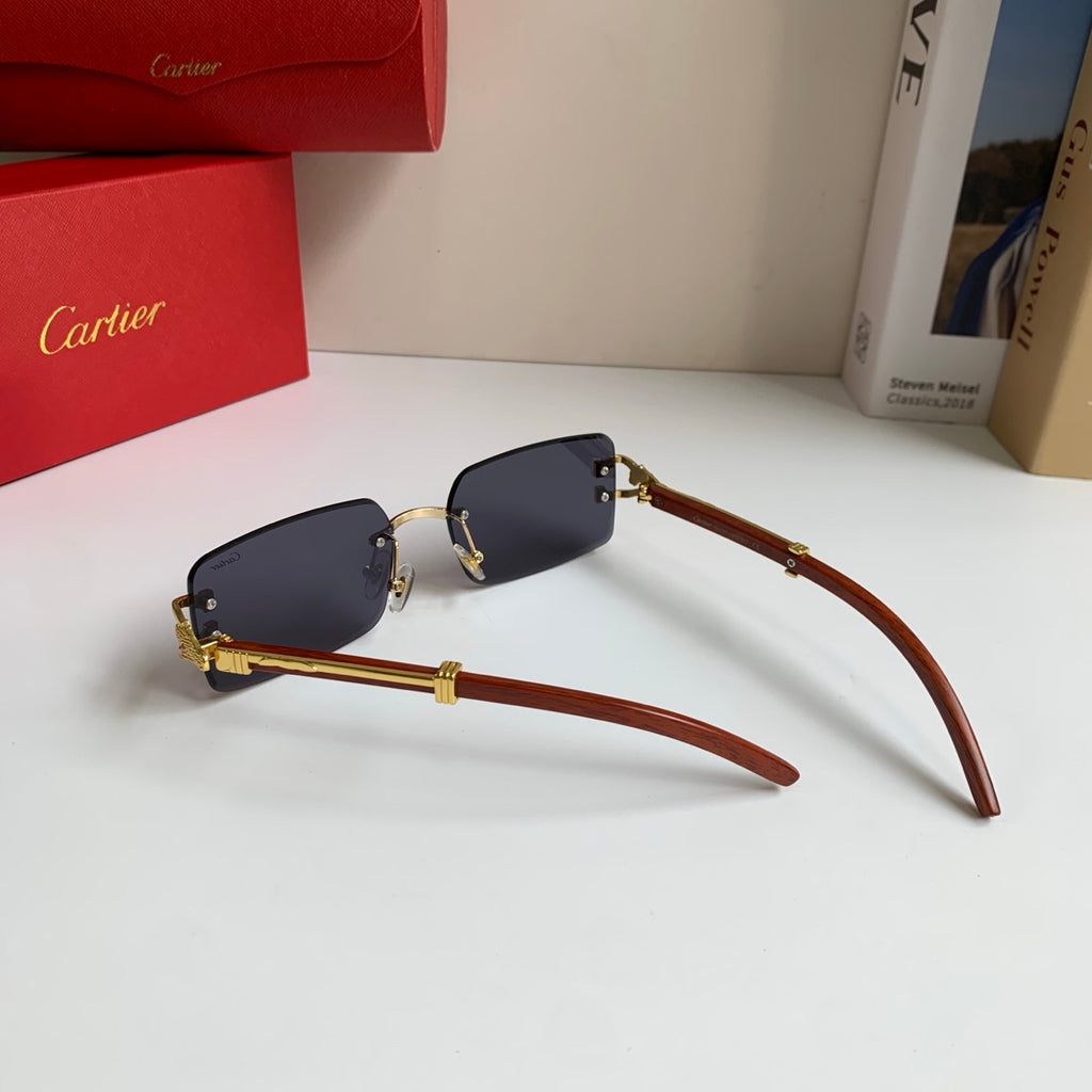 Cartier Fashion Silver Lens Sunglasses for Men & Women - 449566 - detail image 9