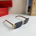 Cartier Fashion Silver Lens Sunglasses for Men & Women - 358502