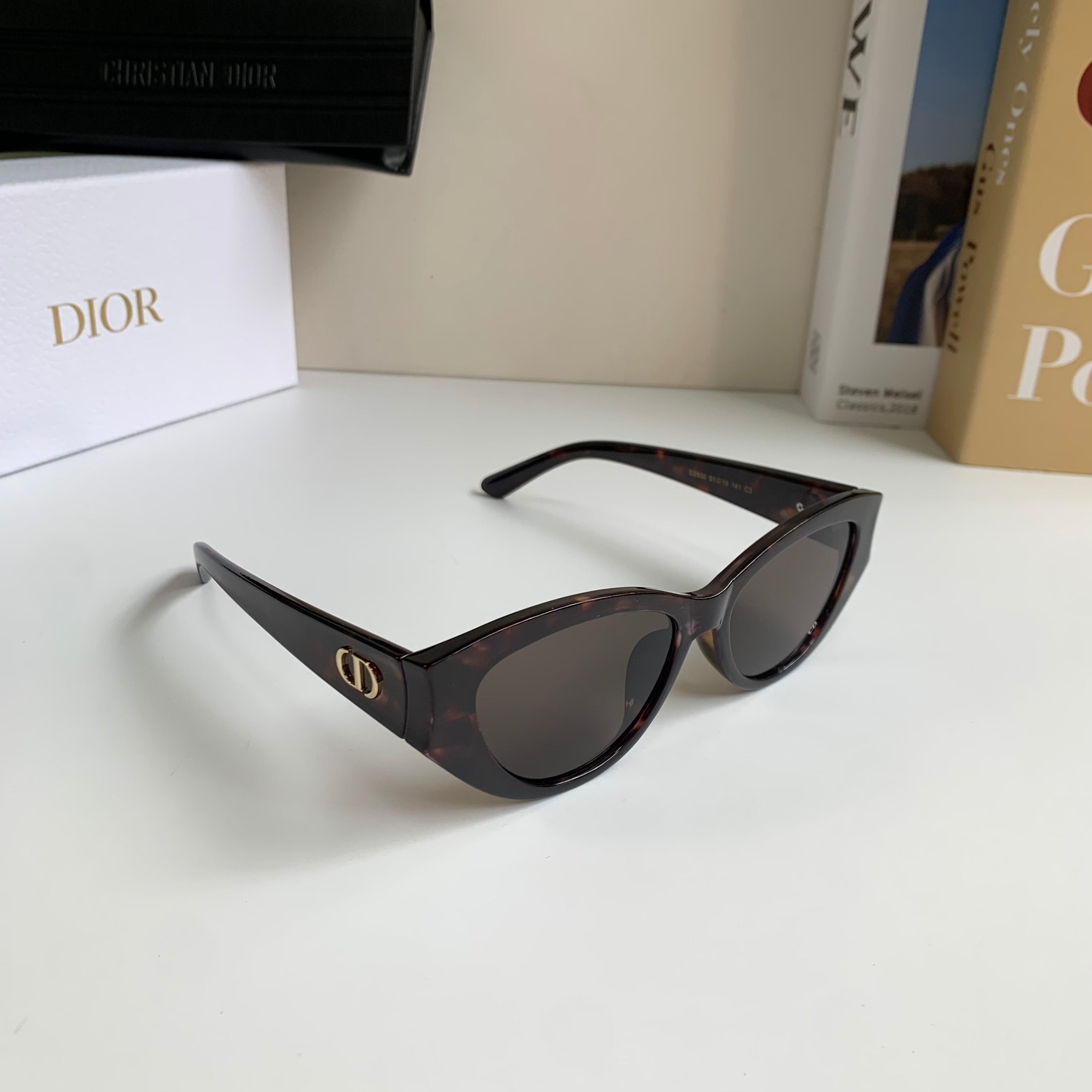 Dior Square Black Lens Sunglasses for Men & Women - 358176