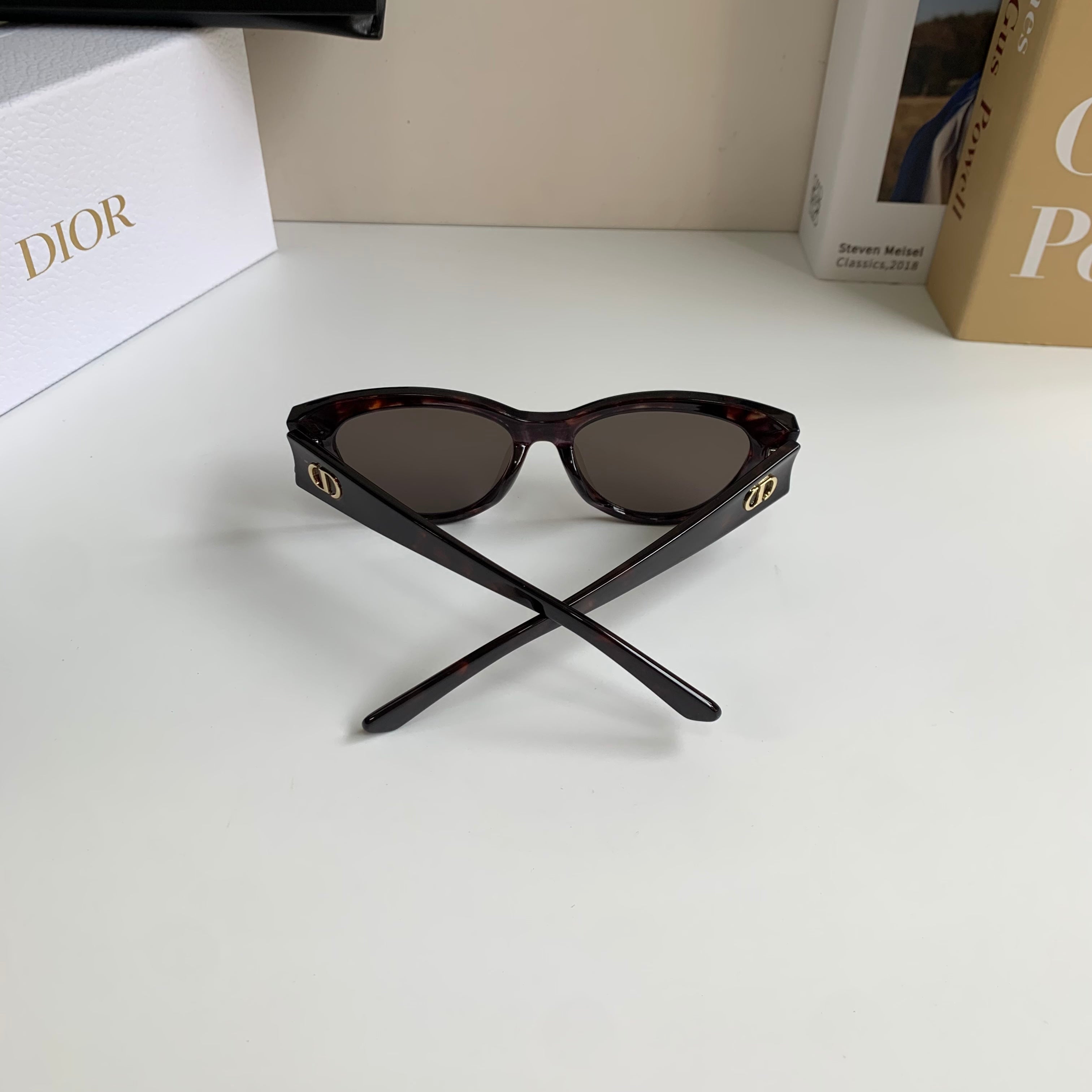Dior Square Black Lens Sunglasses for Men & Women - 449118 - detail image 8