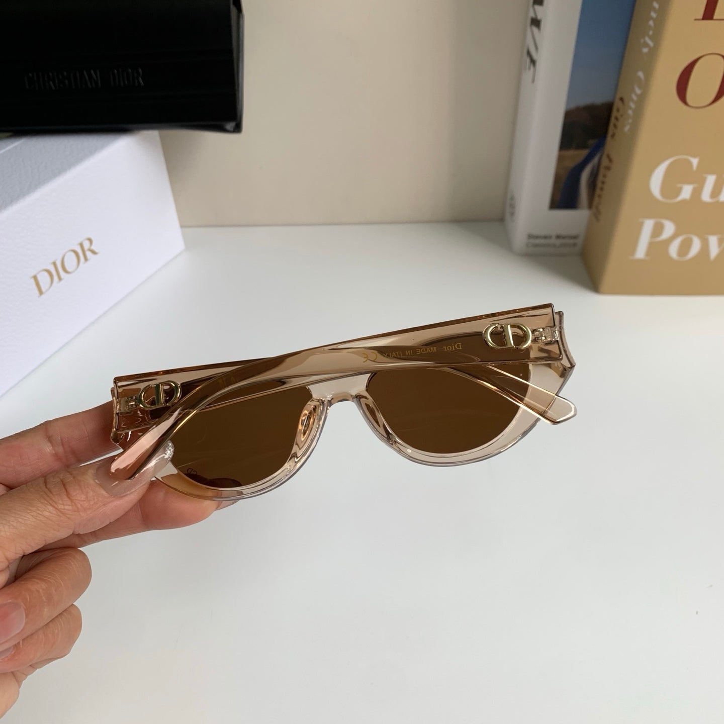 Dior Square Brown Lens Sunglasses for Men & Women - 449119 - detail image 7