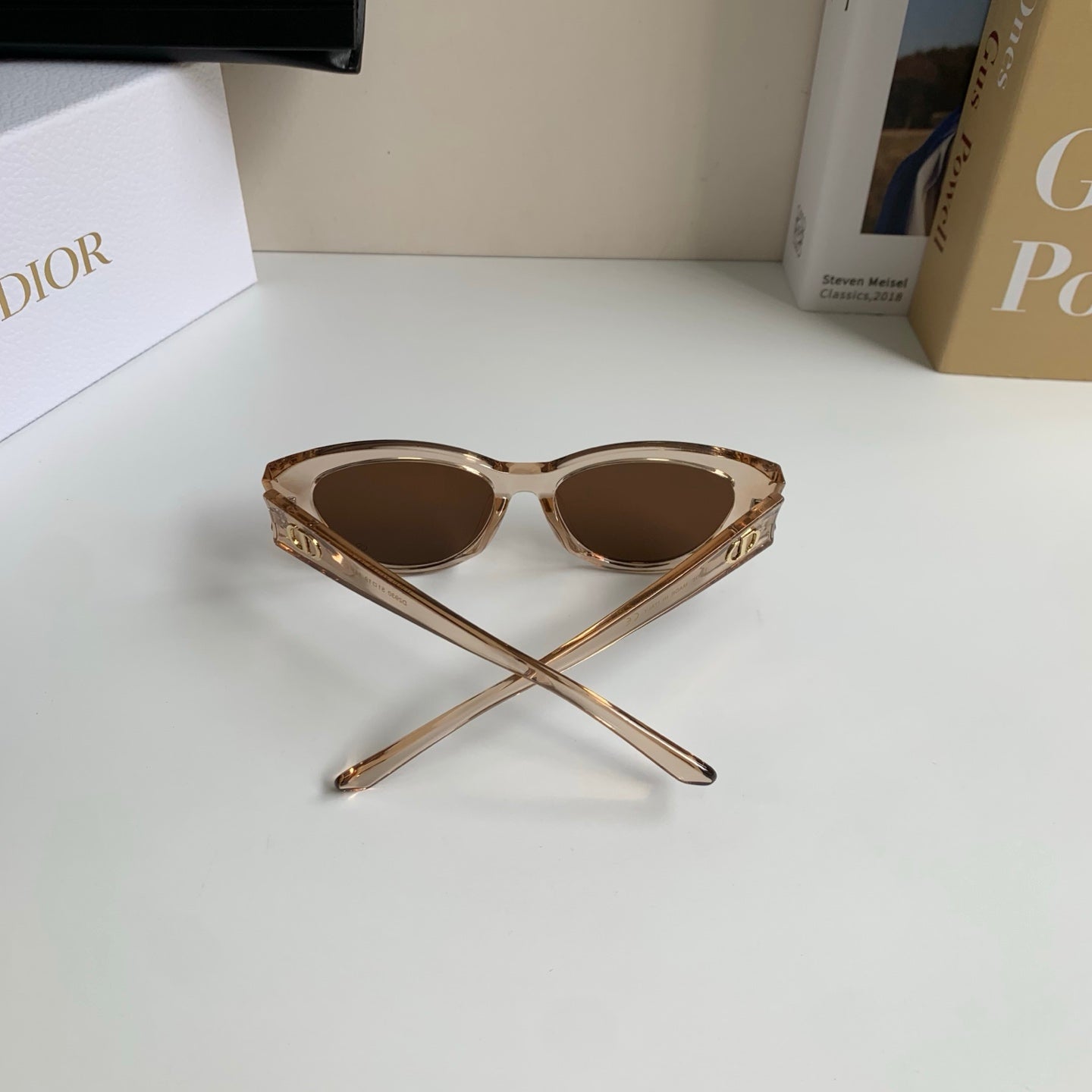 Dior Square Brown Lens Sunglasses for Men & Women - 449119 - detail image 6