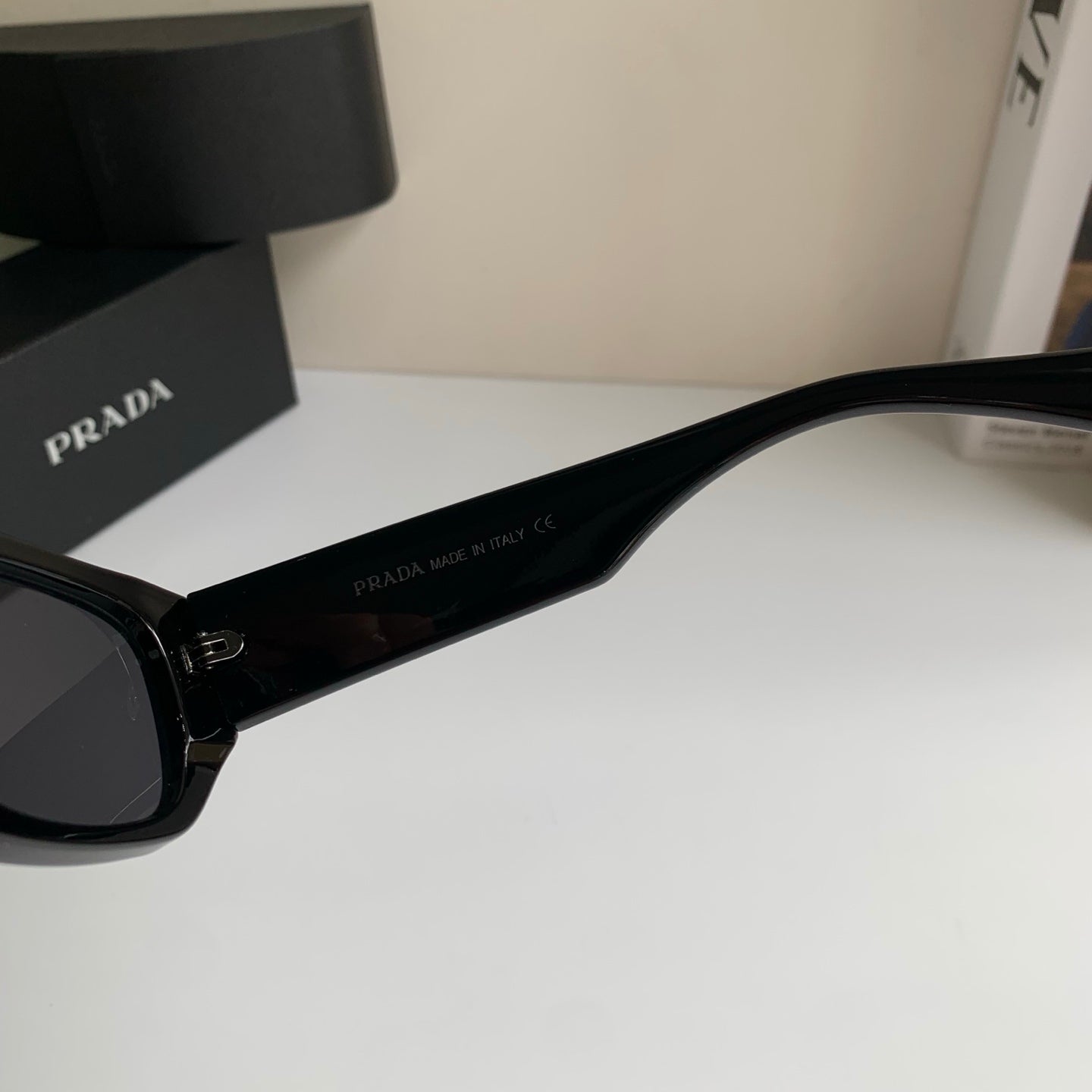 Prada Fashion Black Lens Sunglasses for Men & Women - 449365 - detail image 6