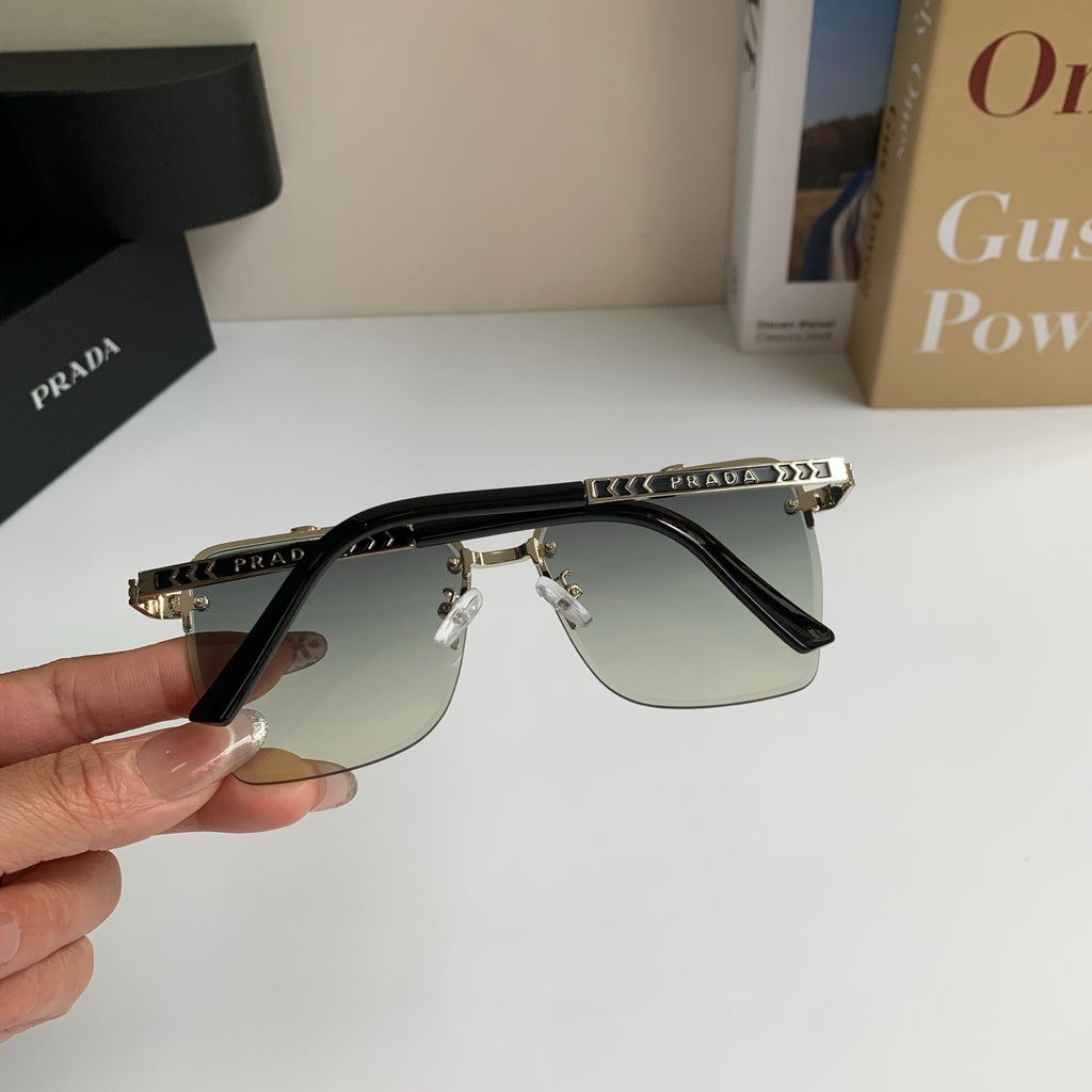 Prada Metal Fashion Silver Lens Sunglasses for Men & Women - 449368 - detail image 7