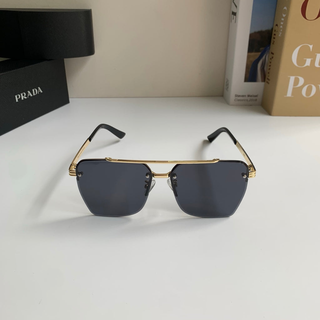 Prada Metal Fashion Silver Lens Sunglasses for Men & Women - 449369 - detail image 3