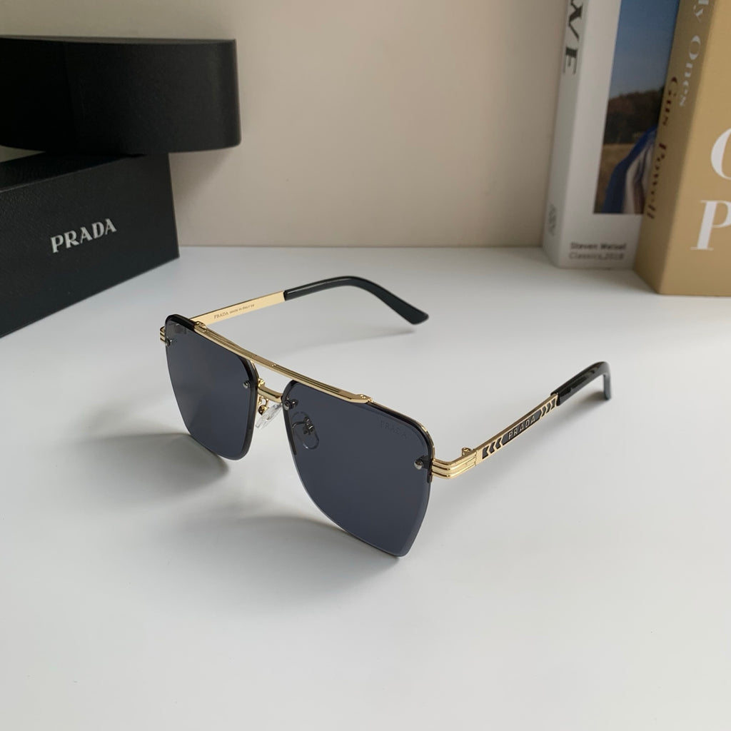 Prada Metal Fashion Silver Lens Sunglasses for Men & Women - 449369 - detail image 2