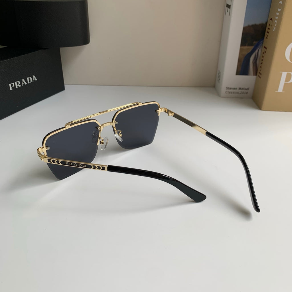 Prada Metal Fashion Silver Lens Sunglasses for Men & Women - 449369 - detail image 8